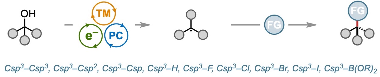 Radical deoxyfunctionalisations